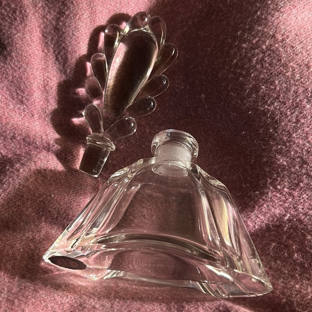 US zone Germany glass perfume bottle with necklace - Picture 3 of 8